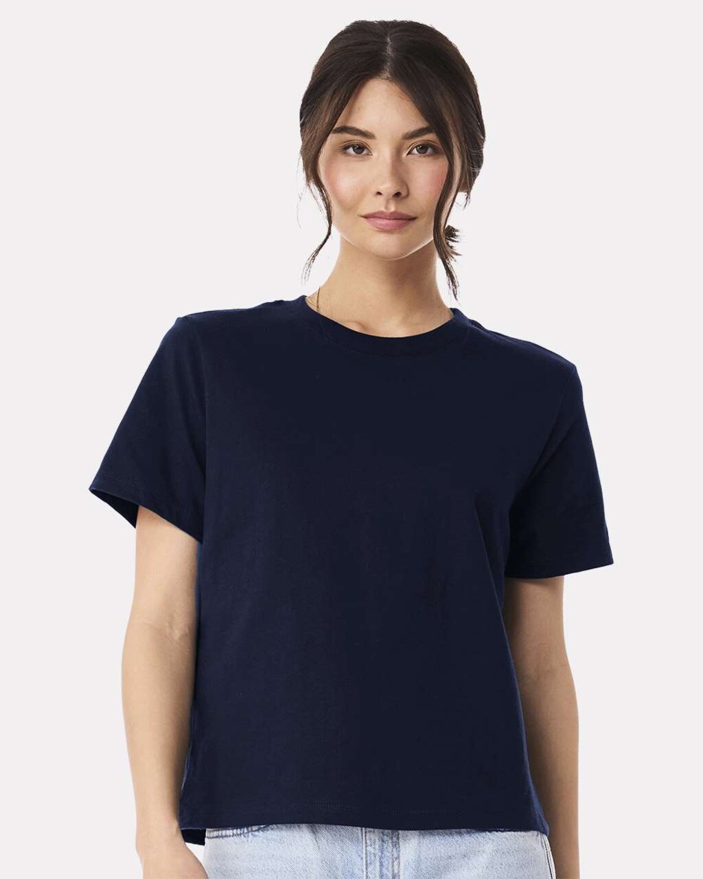 BELLA CANVAS Women’s 6 oz Heavyweight Tee 100% Cotton Crewneck T-Shirt for Everyday Wear